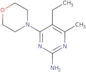 5-Ethyl-4-methyl-6-(4-morpholinyl)-2-pyrimidinamine