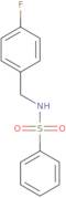 N-[(4-Fluorophenyl)methyl]benzenesulfonamide