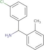 (3-Chlorophenyl)(2-methylphenyl)methanamine