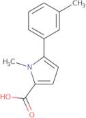 1-Methyl-5-(3-methylphenyl)-1H-pyrrole-2-carboxylic acid