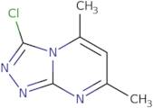 3-Chloro-5,7-dimethyl-[1,2,4]triazolo[4,3-a]pyrimidine