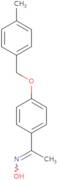 N-(1-{4-[(4-Methylphenyl)methoxy]phenyl}ethylidene)hydroxylamine
