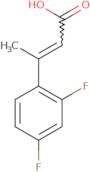 3-(2,4-Difluorophenyl)but-2-enoic acid