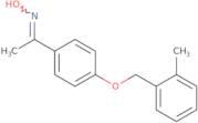 N-(1-{4-[(2-Methylphenyl)methoxy]phenyl}ethylidene)hydroxylamine