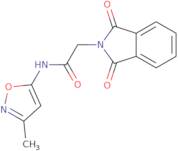 2-(1,3-Dioxoisoindolin-2-yl)-N-(3-methylisoxazol-5-yl)acetamide