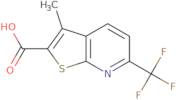 3-Methyl-6-(trifluoromethyl)thieno[2,3-b]pyridine-2-carboxylic acid