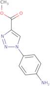 Methyl 1-(4-aminophenyl)-1H-1,2,3-triazole-4-carboxylate