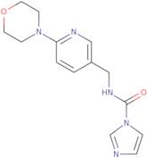 N-{[6-(Morpholin-4-yl)pyridin-3-yl]methyl}-1H-imidazole-1-carboxamide