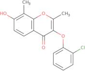 3-(2-Chlorophenoxy)-7-hydroxy-2,8-dimethyl-4H-chromen-4-one