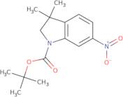 1-Boc-3,3-dimethyl-6-nitroindoline