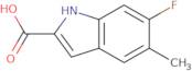 6-Fluoro-5-methyl-1H-indole-2-carboxylic acid