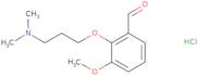 2-[3-(Dimethylamino)propoxy]-3-methoxybenzaldehyde hydrochloride