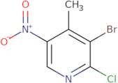 3-bromo-2-chloro-4-methyl-5-nitropyridine