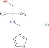 2-Methyl-2-[(3-thienylmethyl)amino]-1-propanol hydrochloride