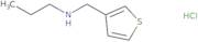 N-(Thiophen-3-ylmethyl)propan-1-amine hydrochloride