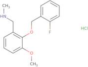 ({2-[(2-Fluorophenyl)methoxy]-3-methoxyphenyl}methyl)(methyl)amine hydrochloride