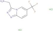 [6-(Trifluoromethyl)-[1,2,4]triazolo[4,3-a]pyridin-3-yl]methanamine dihydrochloride