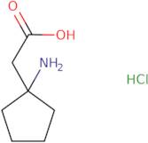 2-(1-Aminocyclopentyl)acetic acid hydrochloride