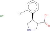 (3S,4R)-4-(o-tolyl)Pyrrolidine-3-carboxylic acid hydrochloride