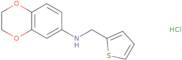 N-(Thien-2-ylmethyl)-2,3-dihydro-1,4-benzodioxin-6-amine hydrochloride