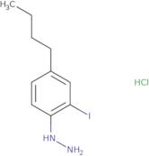 1-(4-Butyl-2-iodophenyl)hydrazine hydrochloride