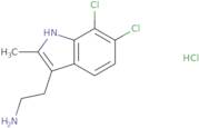 2-(6,7-Dichloro-2-methyl-1H-indol-3-yl)ethanamine, hydrochloride