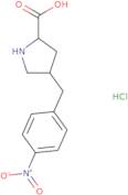 (2S,4R)-4-(4-Nitrobenzyl)pyrrolidine-2-carboxylic acid hydrochloride