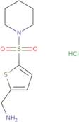 [5-(Piperidine-1-sulfonyl)thiophen-2-yl]methanamine hydrochloride