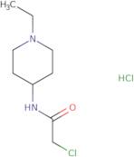 2-Chloro-N-(1-ethylpiperidin-4-yl)acetamide hydrochloride