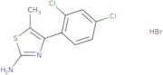 4-(2,4-Dichlorophenyl)-5-methyl-1,3-thiazol-2-amine hydrobromide