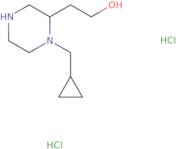 2-[1-(Cyclopropylmethyl)-2-piperazinyl]-1-ethanoldihydrochloride