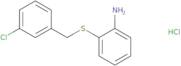 2-[(3-Chlorobenzyl)thio]aniline hydrochloride