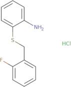 {2-[(2-Fluorobenzyl)thio]phenyl}amine hydrochloride