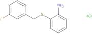 {2-[(3-Fluorobenzyl)thio]phenyl}amine hydrochloride