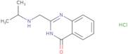 2-{[(Propan-2-yl)amino]methyl}-3,4-dihydroquinazolin-4-one hydrochloride