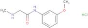 N-(3-Methoxyphenyl)-2-(methylamino)acetamide hydrochloride