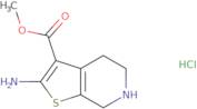 Methyl 2-amino-4H,5H,6H,7H-thieno[2,3-c]pyridine-3-carboxylate hydrochloride