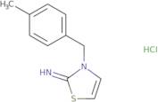 3-[(4-Methylphenyl)methyl]-2,3-dihydro-1,3-thiazol-2-imine hydrochloride