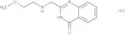 2-{[(2-Methoxyethyl)amino]methyl}-3,4-dihydroquinazolin-4-one hydrochloride