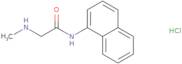 2-(Methylamino)-N-(naphthalen-1-yl)acetamide hydrochloride