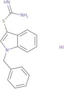 1-Benzyl-1H-indol-3-yl imidothiocarbamate hydroiodide