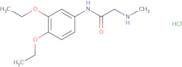 N-(3,4-Diethoxyphenyl)-2-(methylamino)acetamide hydrochloride