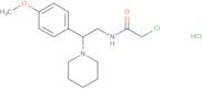 2-Chloro-N-[2-(4-methoxyphenyl)-2-(piperidin-1-yl)ethyl]acetamide hydrochloride