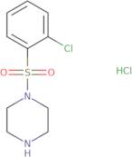 1-(2-Chlorobenzenesulfonyl)piperazine hydrochloride