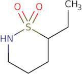 6-Ethyl-1,2-thiazinane-1,1-dione