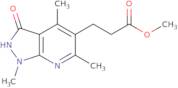 Methyl 3-{1,4,6-trimethyl-3-oxo-1H,2H,3H-pyrazolo[3,4-b]pyridin-5-yl}propanoate