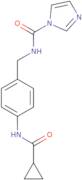 N-[(4-Cyclopropaneamidophenyl)methyl]-1H-imidazole-1-carboxamide