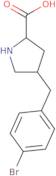 (2S,4R)-4-(4-Bromobenzyl)pyrrolidine-2-carboxylic acid