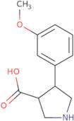 (3S,4R)-4-(3-Methoxyphenyl)pyrrolidine-3-carboxylic acid