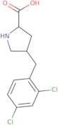 (2S,4R)-4-(2,4-Dichlorobenzyl)pyrrolidine-2-carboxylic acid